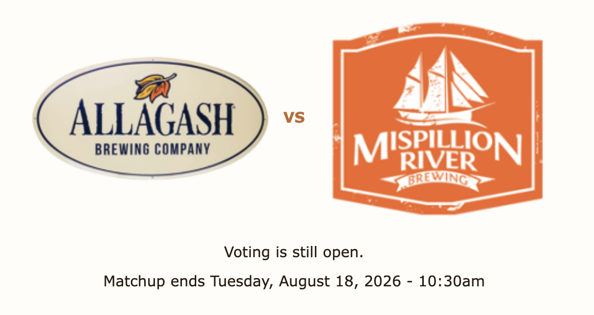 Allagash vs Mispillion River in the sweet 16 round of the 2026 #odessabrewbracket
