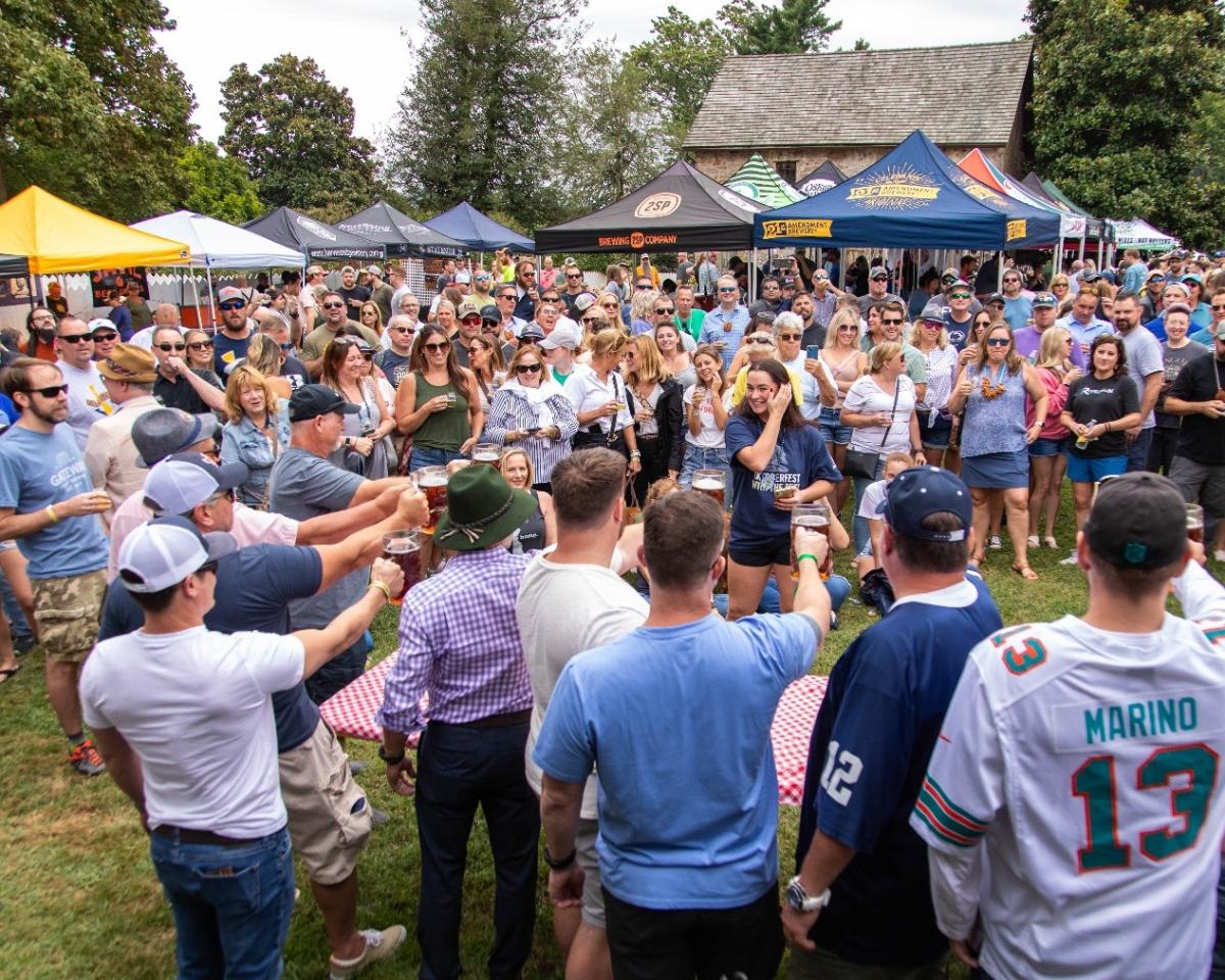 Steinholding at Odessa Brewfest