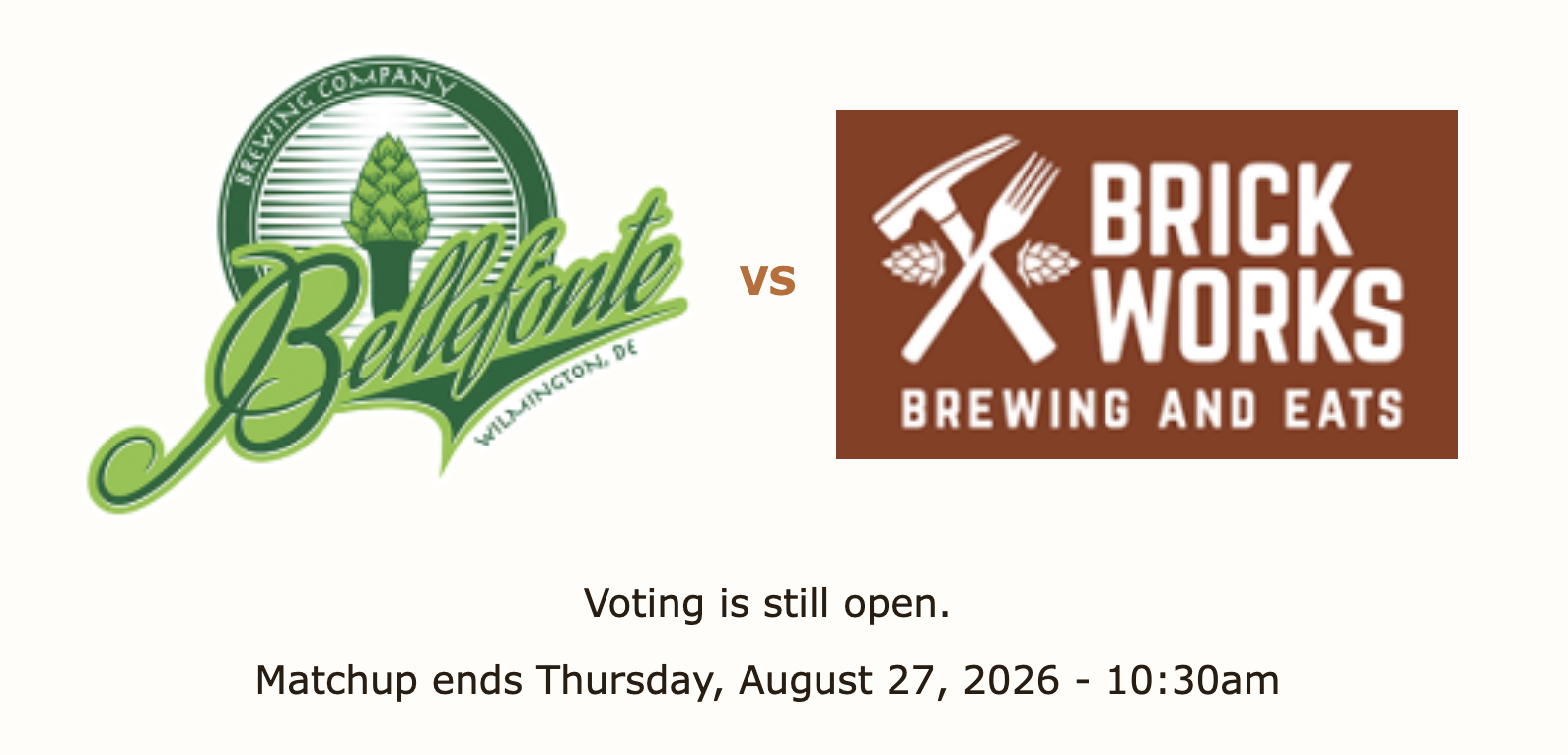 Bellefonte vs Brickworks in the elite eight of the '26 #odessabrewbracket