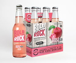 Bold Rock Rose hard cider seasonal spring release