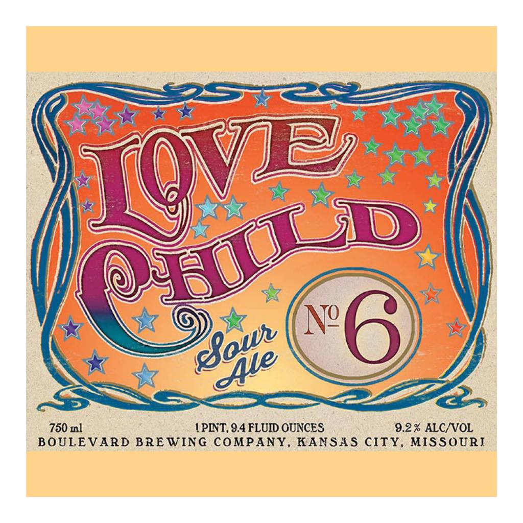 Love Child No. 6 beer label