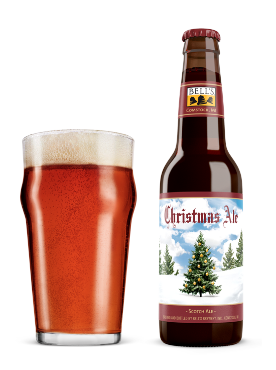 Bell's Christmas Ale is a deep reddish ale that combines toasted malts, cinnamon, and caramel