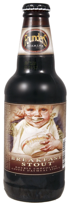 Breakfast Stout beer bottle