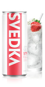 SVEDKA Strawberry Elderflower