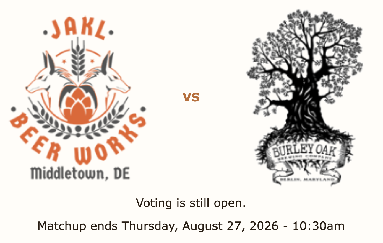 Jakl Beer Works vs Burley Oak Brewing Co. in the Elite Eight of the #OdessaBrewbracket '26 Jakl Beer Works vs Burley Oak Brewing Co. in the Elite Eight of the #OdessaBrewbracket '26