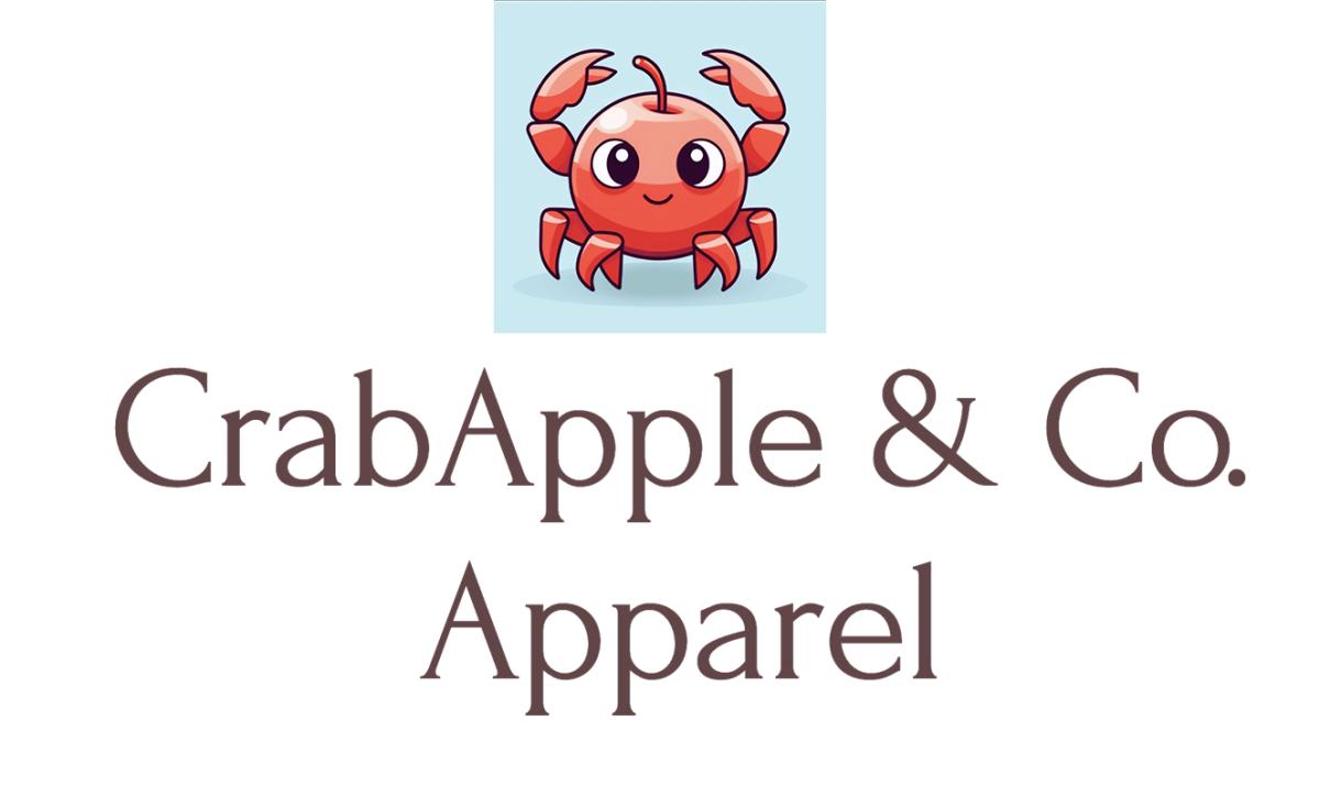 CrabApple & Co. Apparel logo - Built for the bold not boring! CrabApple & Co. logo