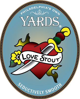 Chocolate Love Stout with a sword through the heart
