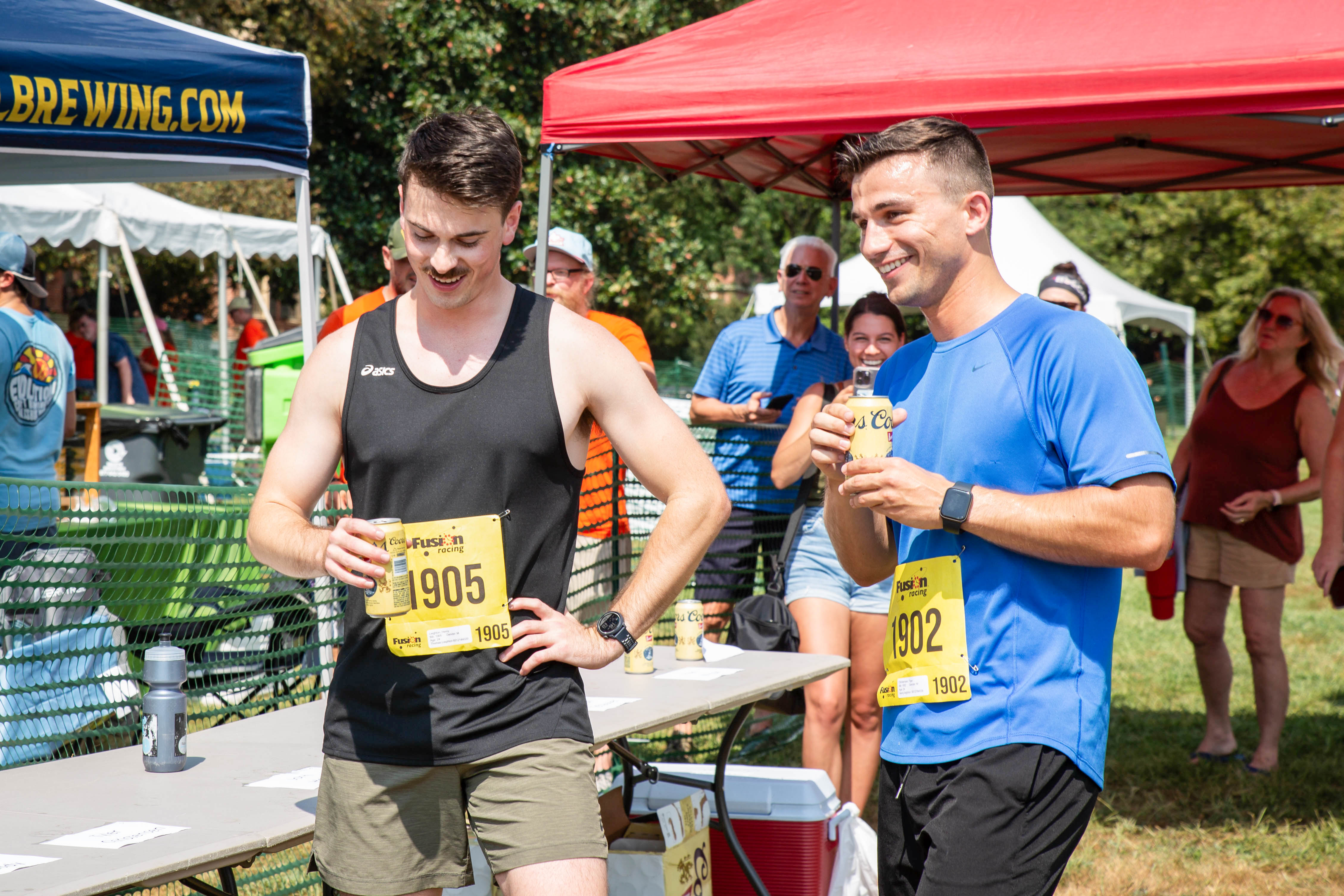 2023 Historic Odessa Brewfest beer mile - to chug or not to chug