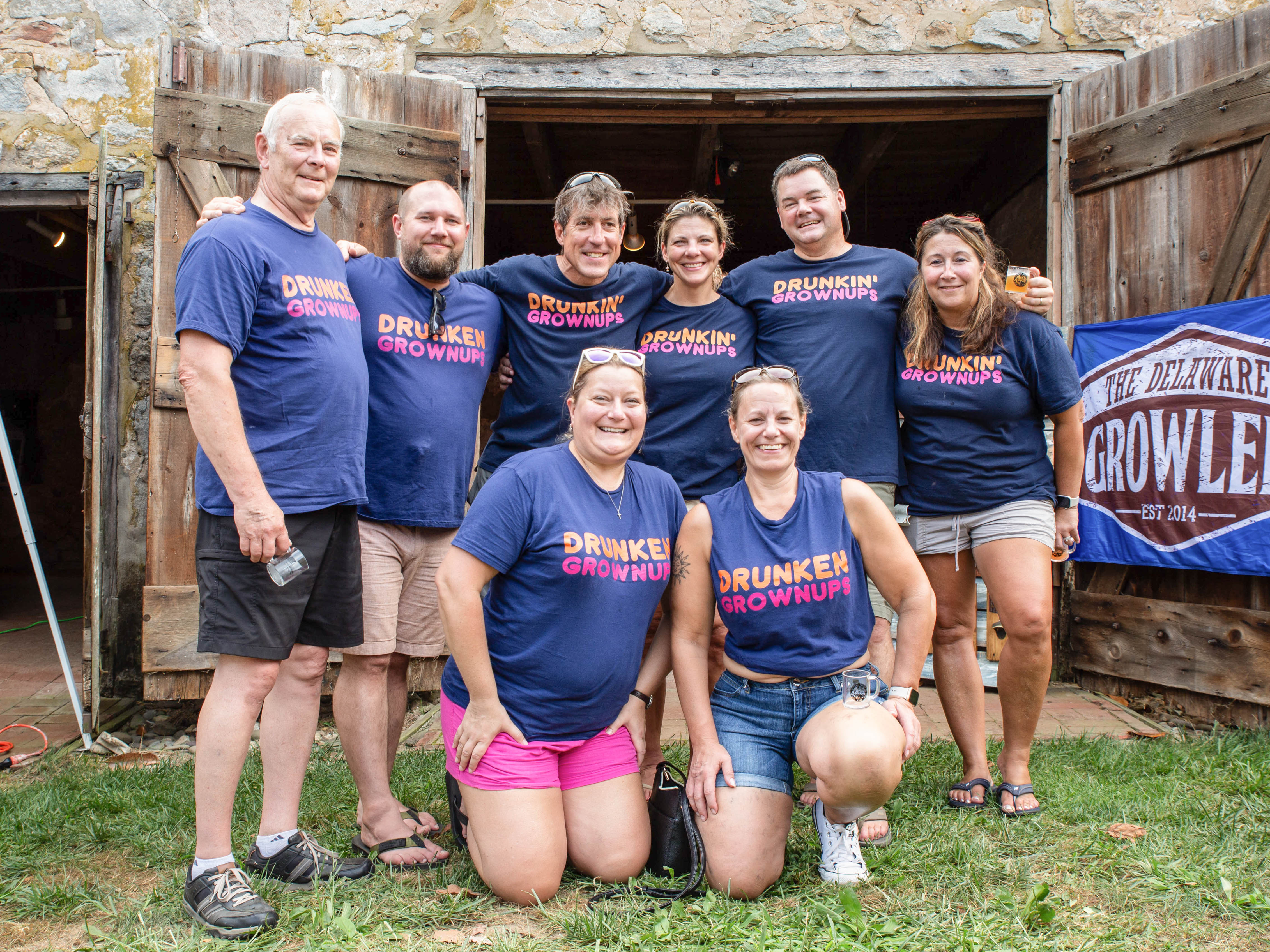 Drunken Grownups at The 2023 Historic Odessa Brewfest 