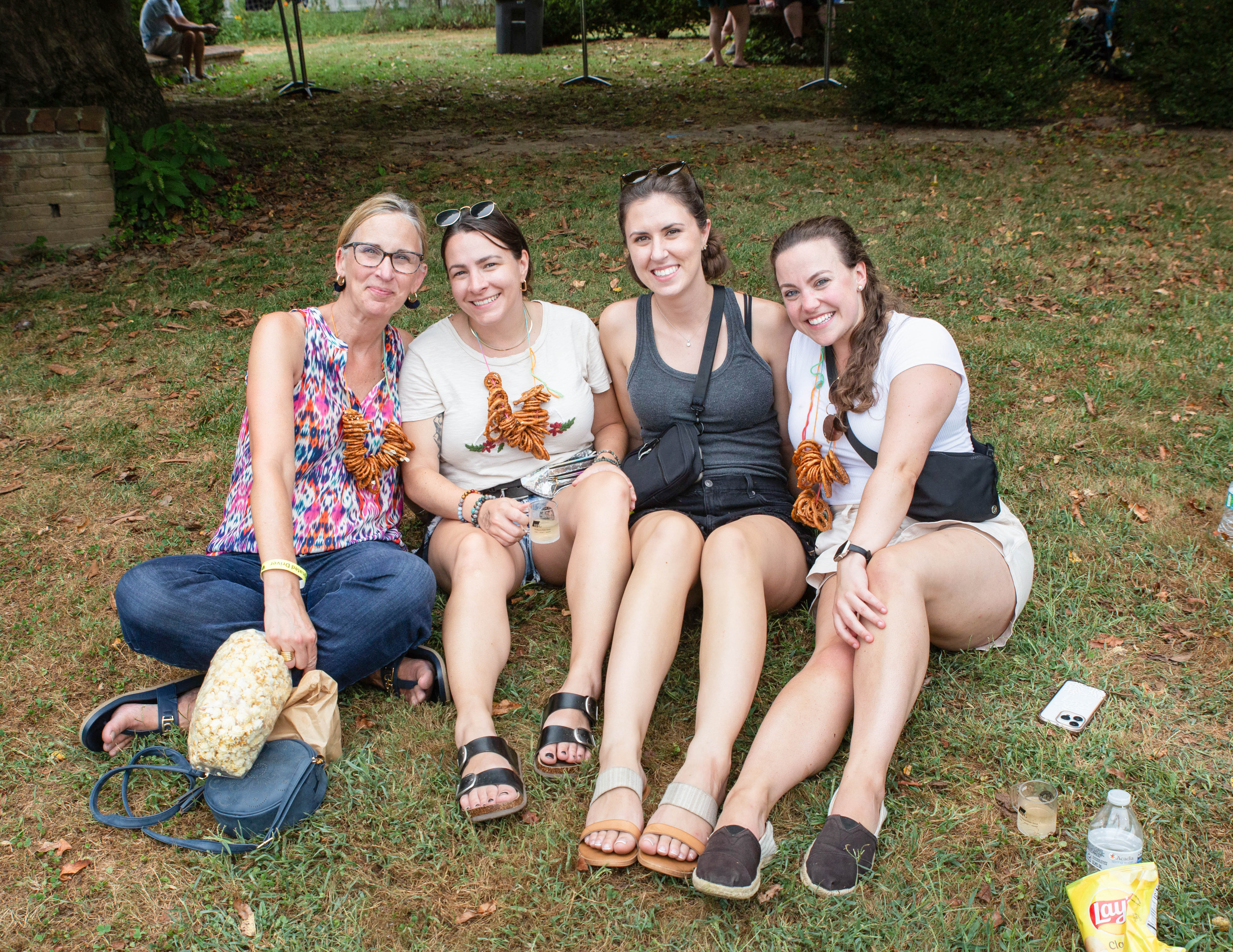 Stopping for a snack at the Odessa Brewfest 2023