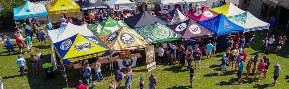 Odessa Brewfest bird's eye view