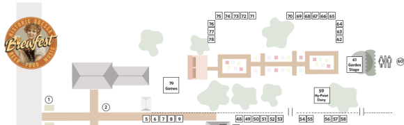 odessa brewfest map