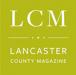 LCM logo white on green