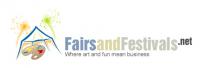 logo for the fairs and festivals website where art and fun mean business