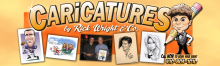 Caricatures by Rick Write & Co. - for all your occaisions Caricatures by Rick Write & Co.