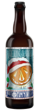 the Holiday Pumpkin Noel de Calabaza beer bottle