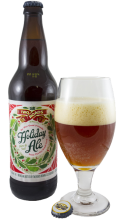 Two Roads Holiday Ale is the perfect meal-time beer. 