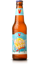 Winter Cheers is a wheat ale, combining German wheat, barley malts, and oats