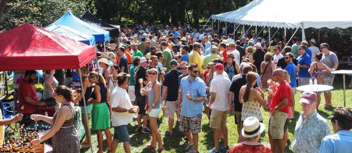 Odessa Brewfest crowds