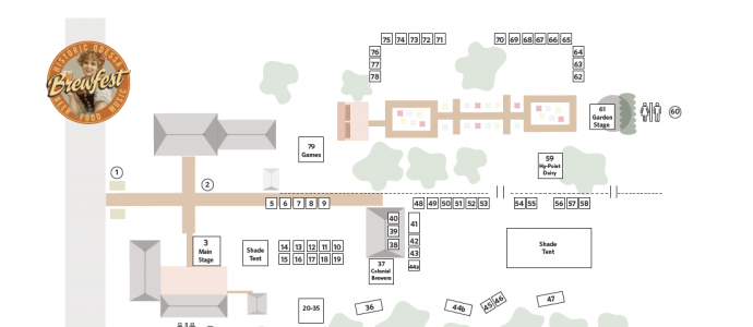 odessa brewfest map