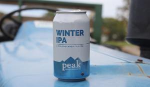 can of Winter IPA from Peak Organic