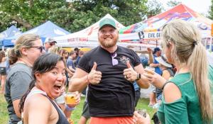 Having fun at 2023 Odessa Brewfest
