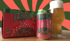 Terrapin’s first Gose, this beer is kettle soured with Lactobacillus for a tart,