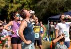 Taking one for the team in the 1st Annual Team Beer Mile at Brewfest '25