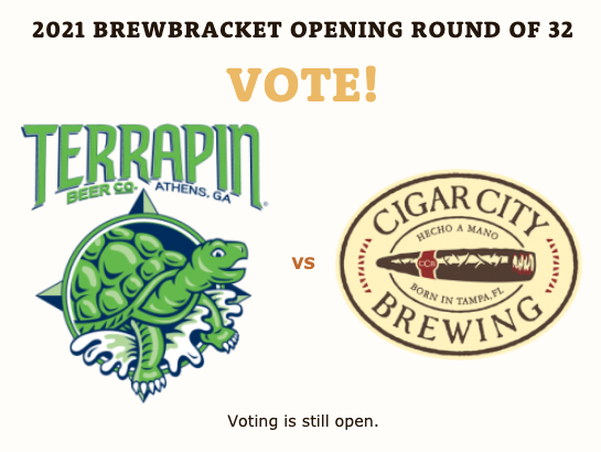 Odessa brewfest contest Terrapin vs Cigar City